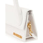 Jacquemus Chic White Leather Handbag for Sophisticated Elegance