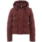 Peuterey Elegant Bordeaux Cotton Jacket for Women