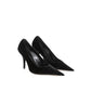 Balenciaga Elegant Velvet Black Pumps