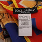 Dolce & Gabbana Multicolor Italy China Silk Shawl Wrap Scarf