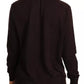 Dolce & Gabbana Brown Cashmere Turtle Neck Pullover Sweater