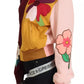 Dolce & Gabbana Multicolor Floral Viscose Full Zip Sweater