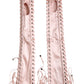 Dolce & Gabbana Pink Acetate Lace Up Fingerless Gloves