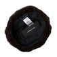 Dolce & Gabbana Brown Weasel Fur Womens Cashmere Hat Beanie