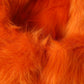 Dolce & Gabbana Orange Faux Fur Whole Head Wrap Hat