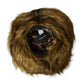 Dolce & Gabbana Brown Modacrylic Faux Fur Bucket Hat