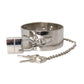 Dolce & Gabbana Silver Metal Brass 1999 Bondage Handcuff Runway Bracelet