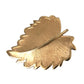 Dolce & Gabbana Gold Brass Leaf Embellished Jewelry Brooch Hair Pin