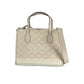 Guess Jeans Beige Cotton Handbag