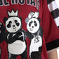 Dolce & Gabbana Multicolor Royals Panda Oversized T-shirt