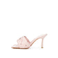 Bottega Veneta Pink Leather Sandal