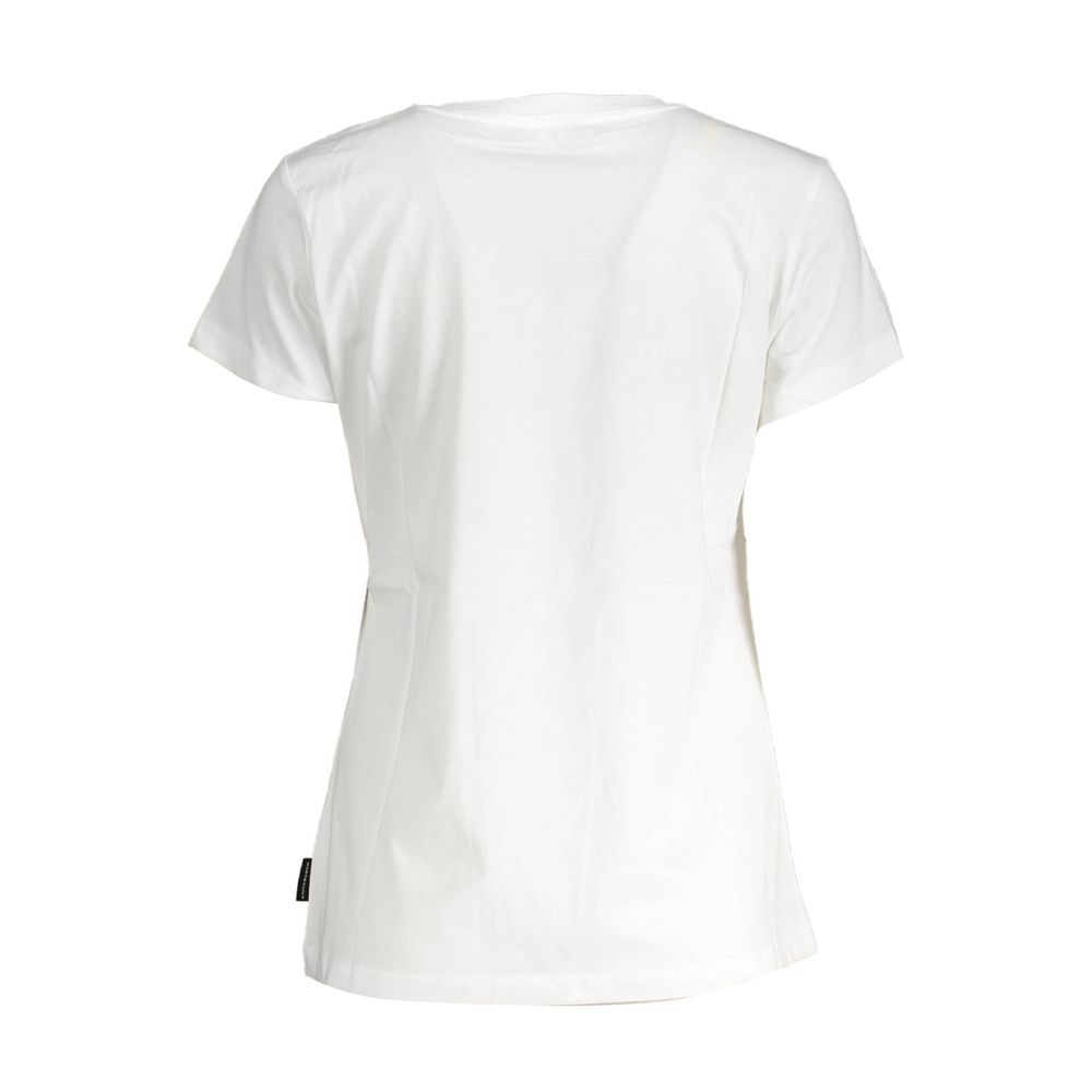 North Sails White Cotton Women T-Shirt