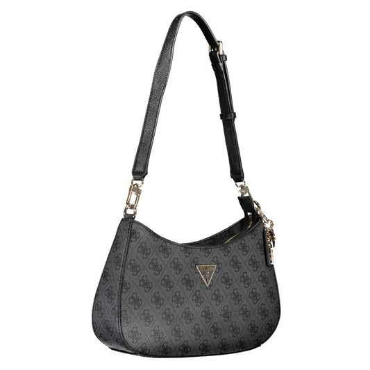 Guess Jeans Black Polyethylene Handbag