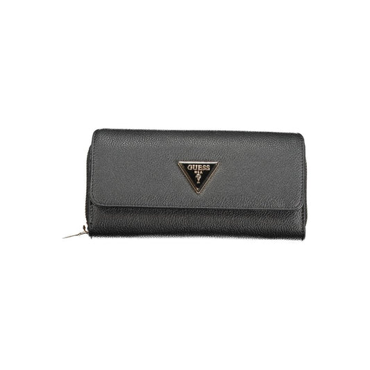 Guess Jeans Black Polyethylene Wallet