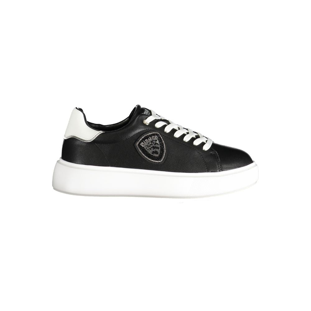 Blauer Black Polyester Sneaker