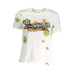 Desigual White Cotton Women T-Shirt