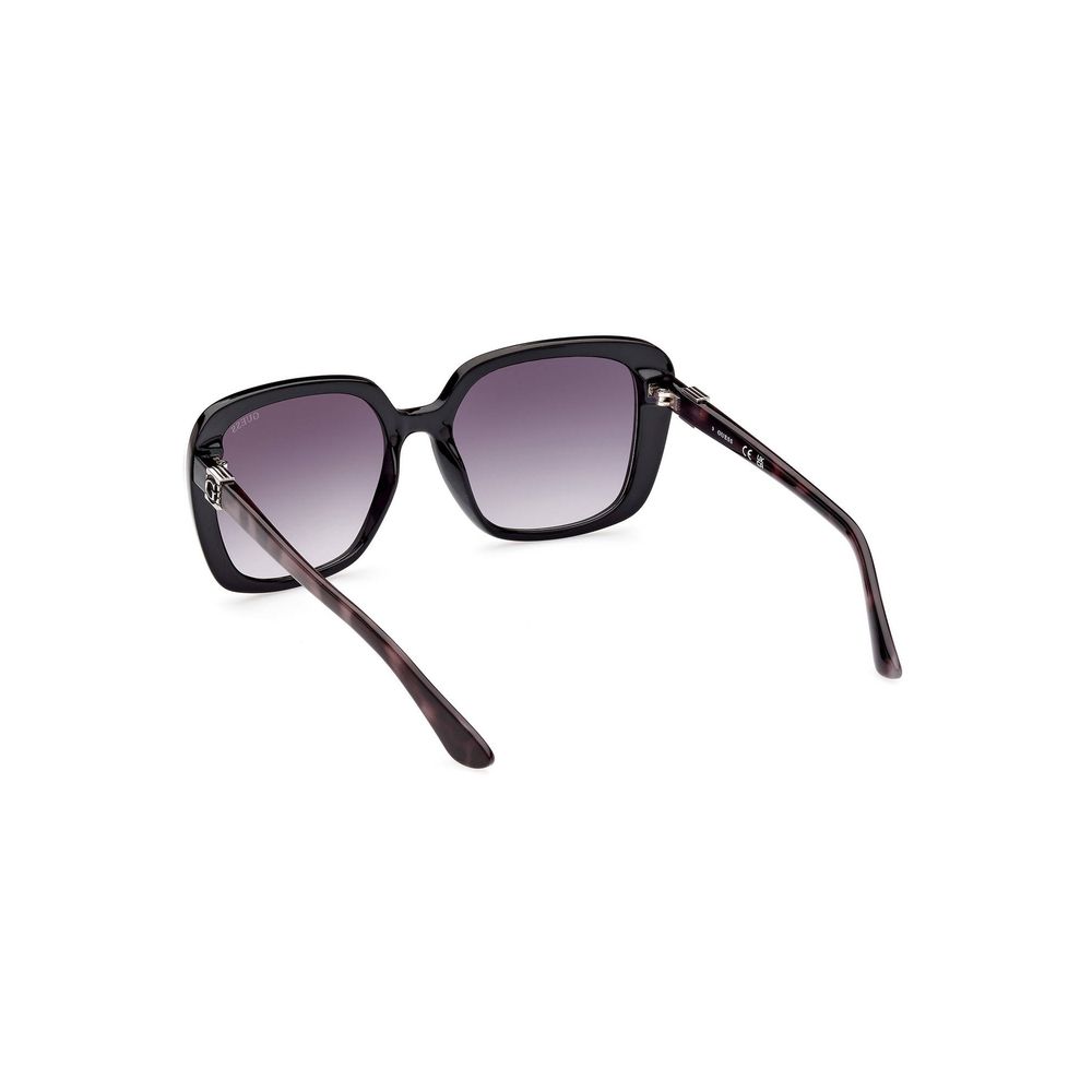 Guess Jeans Black Injected Women Sunglass