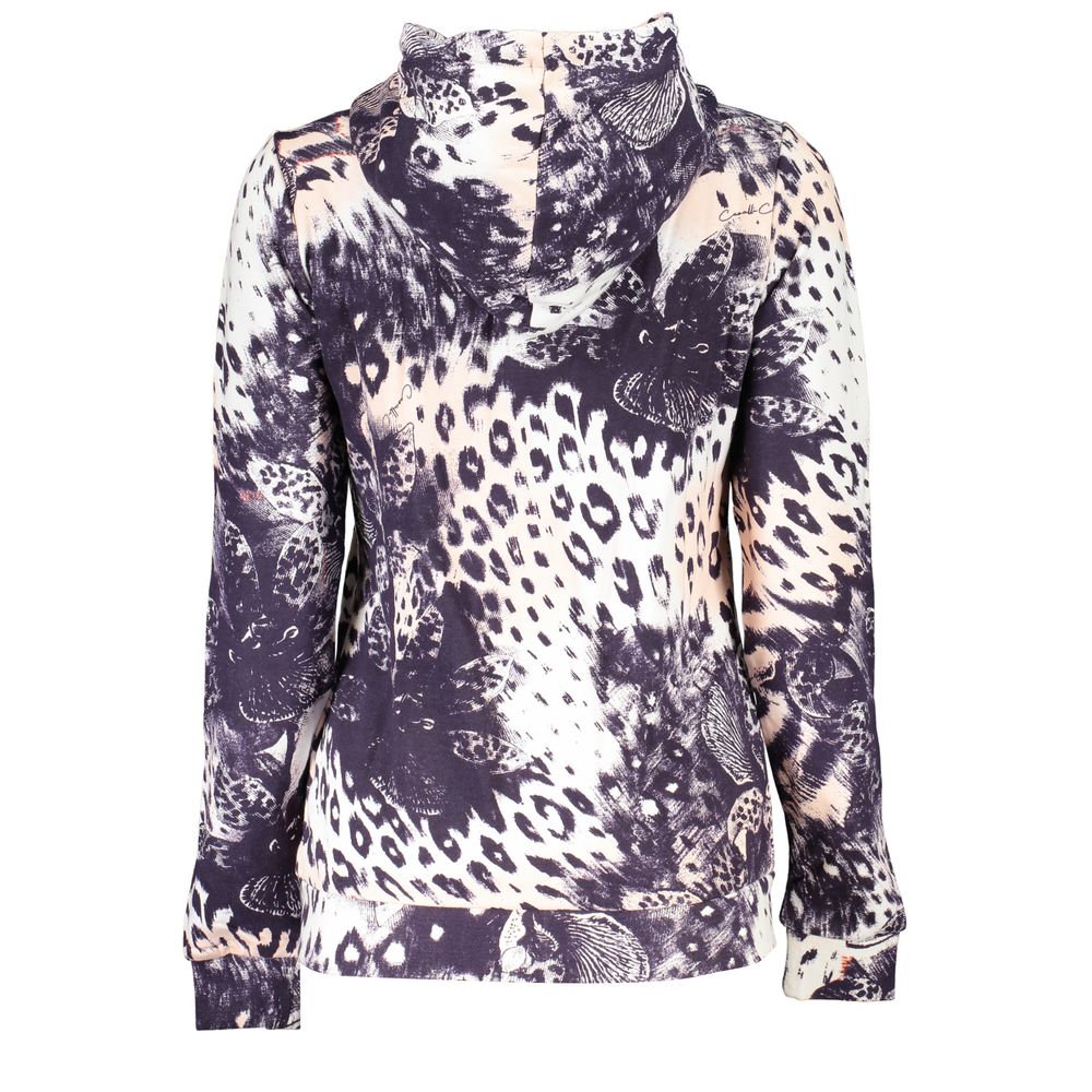 Cavalli Class Pink Cotton Women Sweater