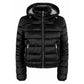 Yes Zee Black Polyamide Women Jacket