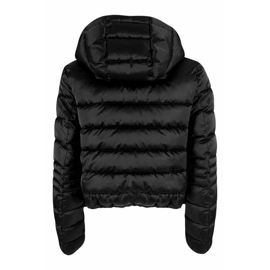 Yes Zee Black Polyamide Women Jacket