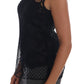 Dolce & Gabbana Elegant Black Lace Sleeveless Cami Blouse