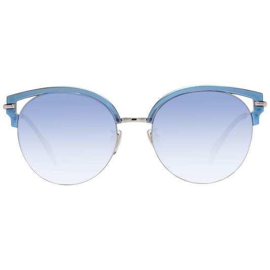 Police Blue Women Sunglasses