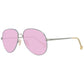 Hally & Son Gold Unisex Sunglasses