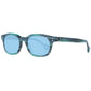 Hally & Son Green Unisex Sunglasses