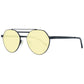 Hally & Son Black Unisex Sunglasses