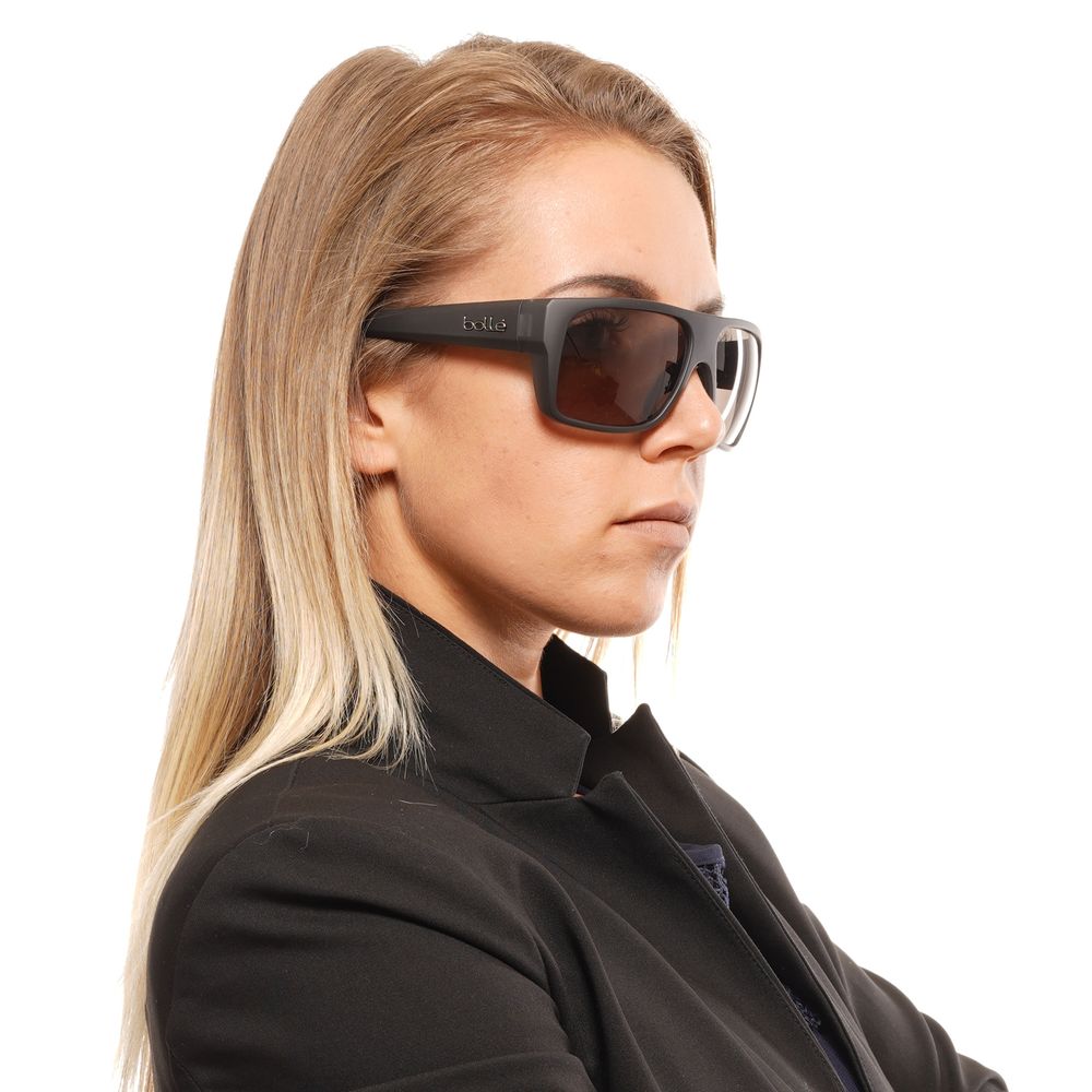 Bolle Black Unisex Sunglasses