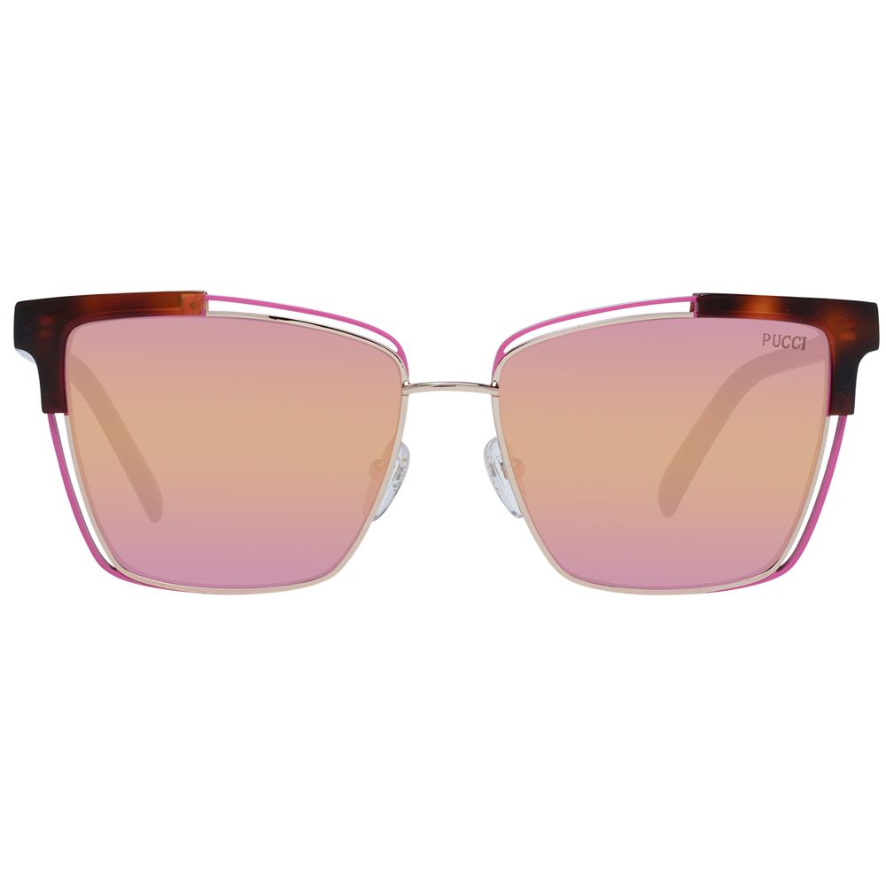 Emilio Pucci Brown Women Sunglasses