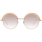 Web Rose Gold Women Sunglasses