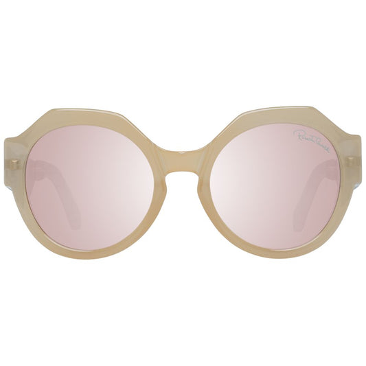 Roberto Cavalli Cream Women Sunglasses