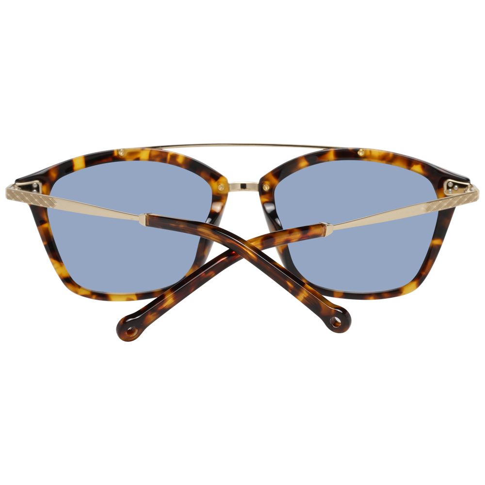 Hally & Son Blue Unisex Sunglasses