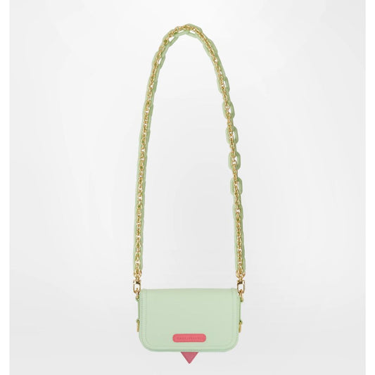 Chiara Ferragni Green Polyester Women Crossbody Bag