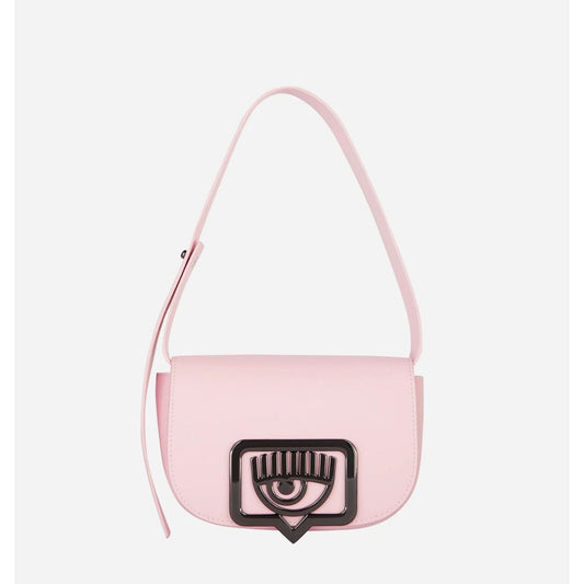 Chiara Ferragni Pink Polyester Women Shoulder Bag