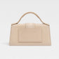 Jacquemus Beige Leather Crossbody Bag