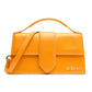 Jacquemus Orange Leather Crossbody Bag