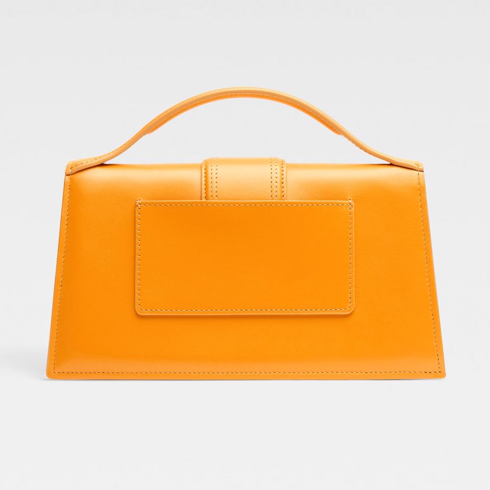 Jacquemus Orange Leather Crossbody Bag