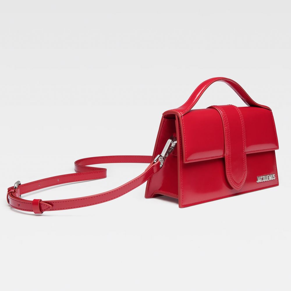 Jacquemus Red Leather Crossbody Bag