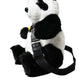 Dolce & Gabbana Black White Eco-Fur Animal Panda Shoulder Bag