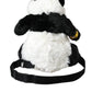 Dolce & Gabbana Black White Eco-Fur Animal Panda Shoulder Bag