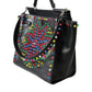 Dolce & Gabbana Black SICILY Leather LED Top Handle Shoulder Bag