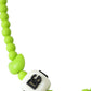 Dolce & Gabbana Green Beaded Chain DG Logo Charm Necklace