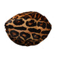 Dolce & Gabbana Brown Leopard Fur Women Bucket Hat