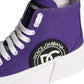 Dolce & Gabbana Purple Canvas Logo Sneakers Boots Shoes