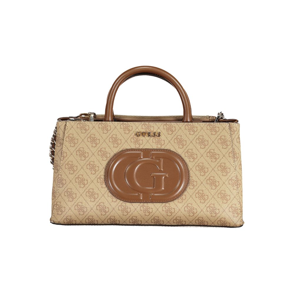 Guess Jeans Beige Polyethylene Handbag