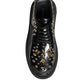 Dolce & Gabbana Black Leather Trekking Derby Embellished Shoes