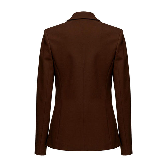 PINKO Brown Viscose Suits & Blazer