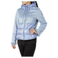 Yes Zee Light Blue Nylon Women Jacket